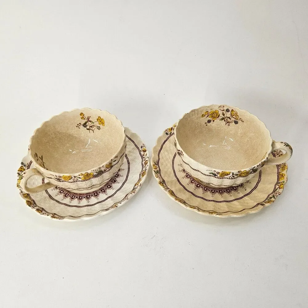 Spode set buttercup